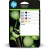 HP 937 Pack of 4 Original Ink Cartridges Black, Yellow, Magenta and Cyan - 6C400NE