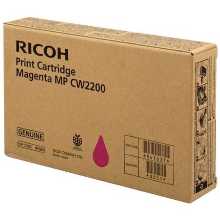 Ricoh Aficio MP-CW2200SP Magenta Cartucho de Tinta Original - 841637/MP CW2200M