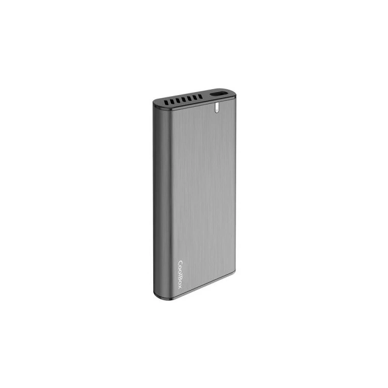 Caixa SSD externa Coolbox MiniChase NS31 M.2 NVMe/SATA - USB-C 3.2 Gen2 - Alumínio - Cor Cinzenta