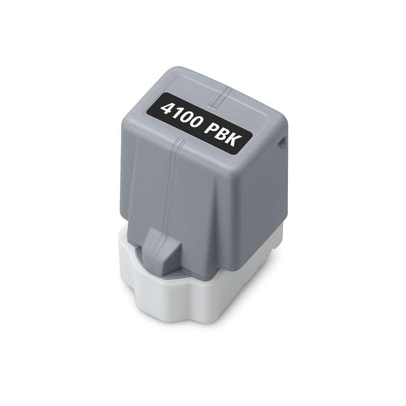 Canon PFI4100 Photo Black Compatible Pigment Ink Cartridge - Replaces PFI4100PBK/6777C001