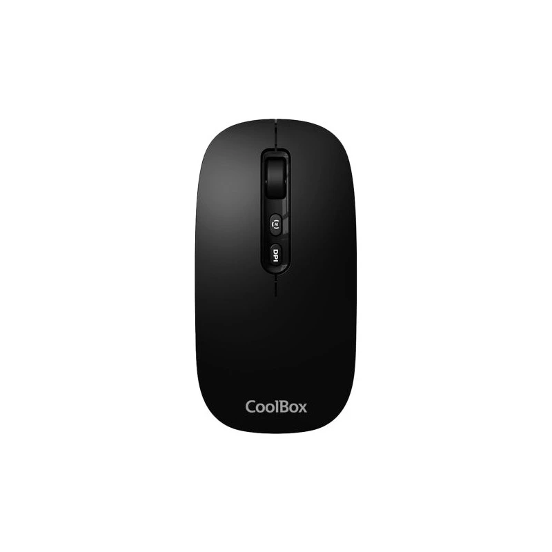 Rato sem fios Coolbox W02 - Bluetooth e RF 2.4GHz - Super Light - Botão de acesso ao Copilot - Recarregável via USB-C - DPI