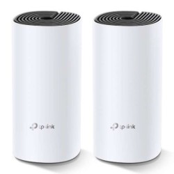 Système WiFi maillé hybride TP-Link - AC1200 - Pack de 2 - Couverture WiFi 260 m2