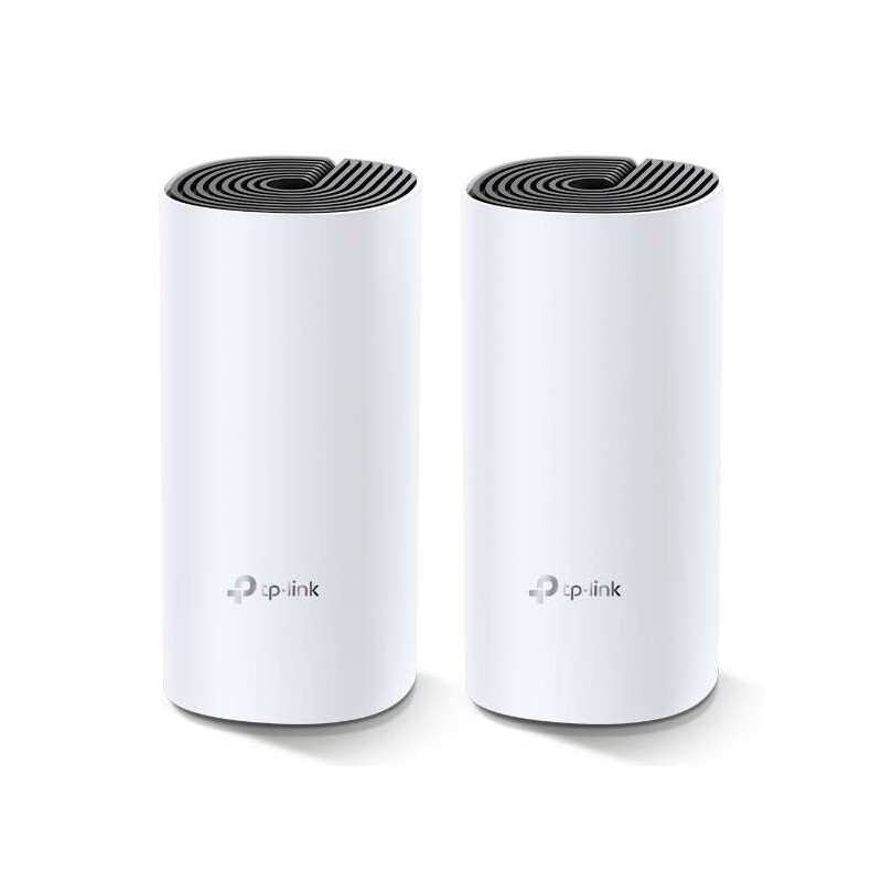 Système WiFi maillé hybride TP-Link - AC1200 - Pack de 2 - Couverture WiFi 260 m2