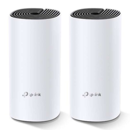 Système WiFi maillé hybride TP-Link - AC1200 - Pack de 2 - Couverture WiFi 260 m2