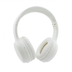 Écouteurs Bluetooth Coolbox AIR-40 - ANC - 25 heures d'autonomie - Pliable - Couleur Blanc