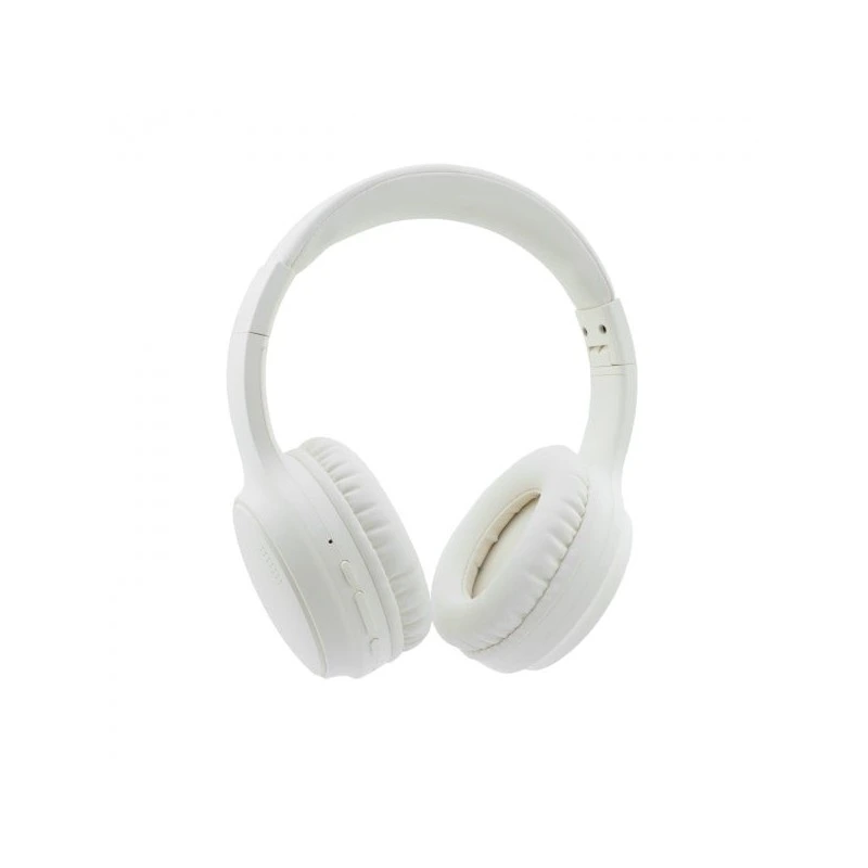 Coolbox AIR-40 Bluetooth Headphones - ANC - 25 Hours of Autonomy - Foldable - White Color