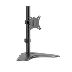 Cromad Soporte de Mesa con Base para Monitor de 17"-32" - Giratorio, Inclinable - Gestion de Cables - Peso Max 9kg - VESA