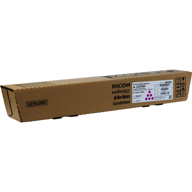 Ricoh IMC2010/IMC2510 Magenta Cartouche de toner Original - 842563/842567
