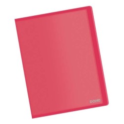 Dohe Carpetas con Fundas Din A4 - Tapa Flexible de Polipropileno - Fundas Transparentes Soldadas - Organiza Tus Documentos con