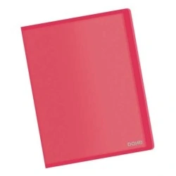 Dohe Carpetas con Fundas Din A4 - Tapa Flexible de Polipropileno - Fundas Transparentes Soldadas - Organiza Tus Documentos con