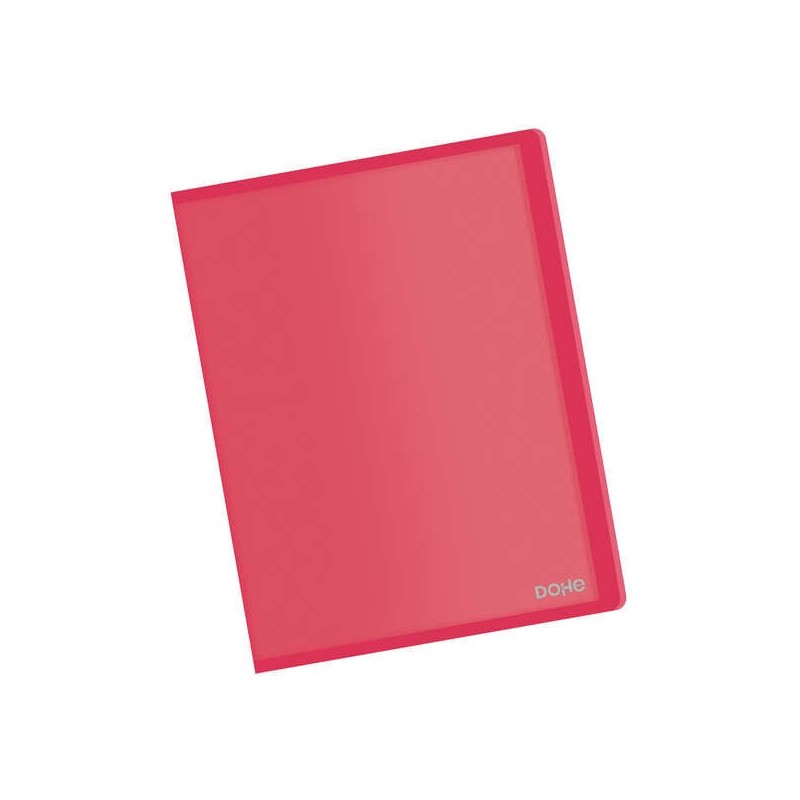 Pastas Dohe com capas Din A4 - Capa flexível de polipropileno - Capas soldadas transparentes - Organize seus documentos com