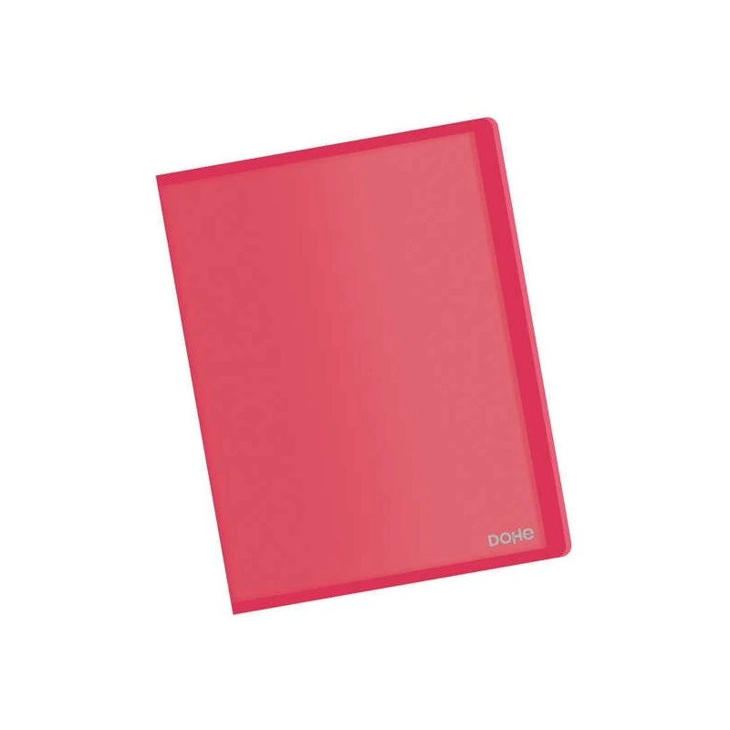 Pastas Dohe com capas Din A4 - Capa flexível de polipropileno - Capas soldadas transparentes - Organize seus documentos com