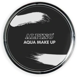 Alpino Aqua Make-up Watercolor Facial Makeup Powder - Washes with Soap and Water - Black Color