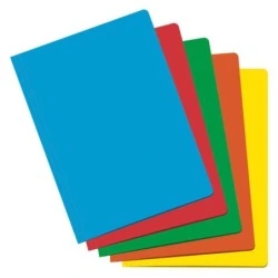 Dohe Pack de 50 Subcarpetas de Cartulina de 180gr Folio - Con Ranura para Fastener - Resistente y Duradera - Ideal para