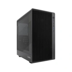 CoolBox Gaming GM350 Darkface Caja Torre MicroATX - 1 x USB C 3.2 1 x USB A 3.2 1X USB A 2,0 1 x Audio + Micro - Color Negro