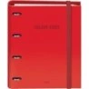 Dohe Color Vibes 4 Mixed 35mm Ring Binder Refil 100 folhas Grade de 5mm - Formato A4 - Fecho de borracha - Inclui 4 divisórias