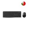 Coolbox Semi Fios Pack Teclado Multimédia Sem Fios Português - Rato 4 botões - 1600 dpi - Cor Preto