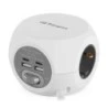 Orbegozo EN 4000 - Enchufe 7 en 1 con Tomas de Tierra y Conexiones USB-C - Compacto y Seguro - Ideal para Viajes - Cable de 1.5