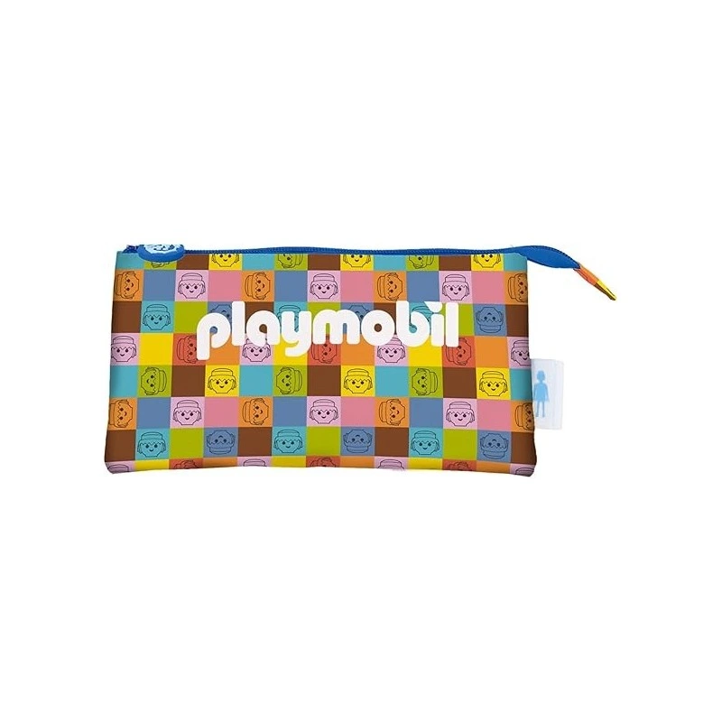 Dohe Playmobil Unite As One Triple Carrying Case - Double Closure with Zipper and Rubber Handle
