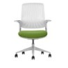 Cromad Senior SE1800 Silla de Oficina - Altura Ajustable con Elevador de Gas de Grado 4 - Respaldo de Material Antibacteriano