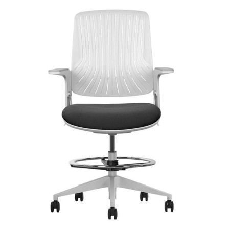Cromad Elevare Pro Office Chair - Gas Lift - Ergonomic Backrest - Adjustable Tilt - Extreme Wear Resistance - Sturdy Base