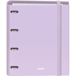 Dohe Serenity 4 Mixed 35mm Ring Binder Refill 100 Sheets 5mm Grid - A4 Format - Rubber Closure - Includes 4 Dividers and