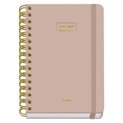 Dohe Premium Agenda Escolar 26/27 - Formato A5 - Semana Vista - Papel Offset Ahuesado 80g - Cubierta de Carton Plastificado