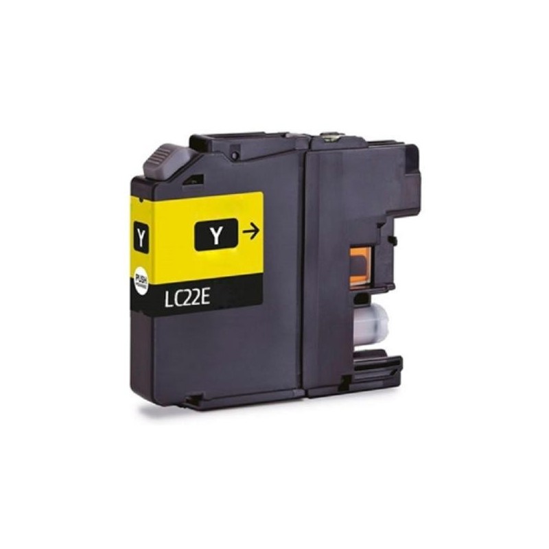 Brother LC12E Amarillo Cartucho de Tinta Generico - Reemplaza LC12EY