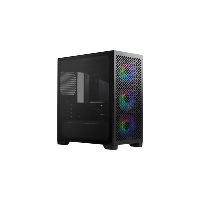 Cooler Master Elite 302 Caja MicroATX - 3 Ventiladores 120mm ARGB - Ventana lateral - Frontal Mesh - USB-C USB-A 3.5 Audio y
