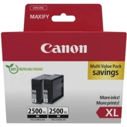 Canon PGI-2500XL Multipack de 2 Tinteiros Originais Preto - 9254B011
