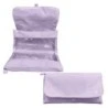 Dohe Serenity Trousse Double - Rabat avec Poche Intérieure - Fermeture Éclair - Fenêtres Transparentes - Polyester - 22x11x6cm