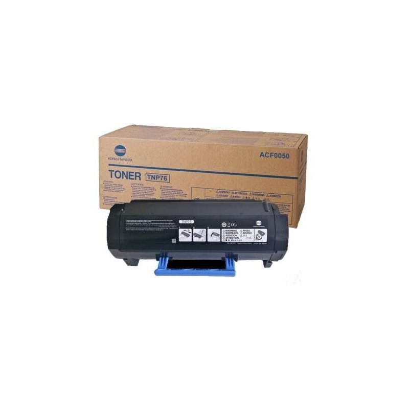 Konica Minolta TNP76 Black Toner Cartridge Original - ACF0050