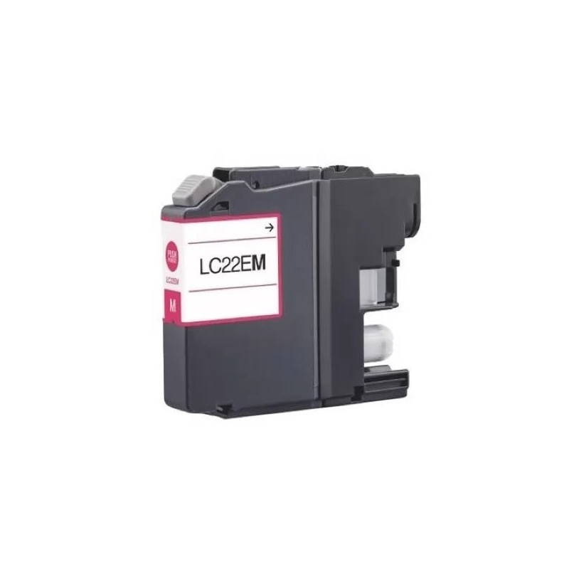Brother LC22E Magenta Compatible Ink Cartridge - Replaces LC22EM