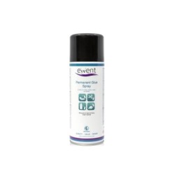 Spray Colle Permanente Ewent - Séchage Rapide - 395gr - Couleur Transparente