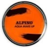 Alpino Aqua Make-up Watercolor Facial Makeup Powder - Washes with Soap and Water - Orange Color