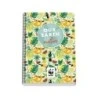 Dohe WWF Tropic Spiral Notebook Folio 80 Sheets 4mm Grid with Margin - Rigid Cover Printed in Full Color and Glossy Laminated