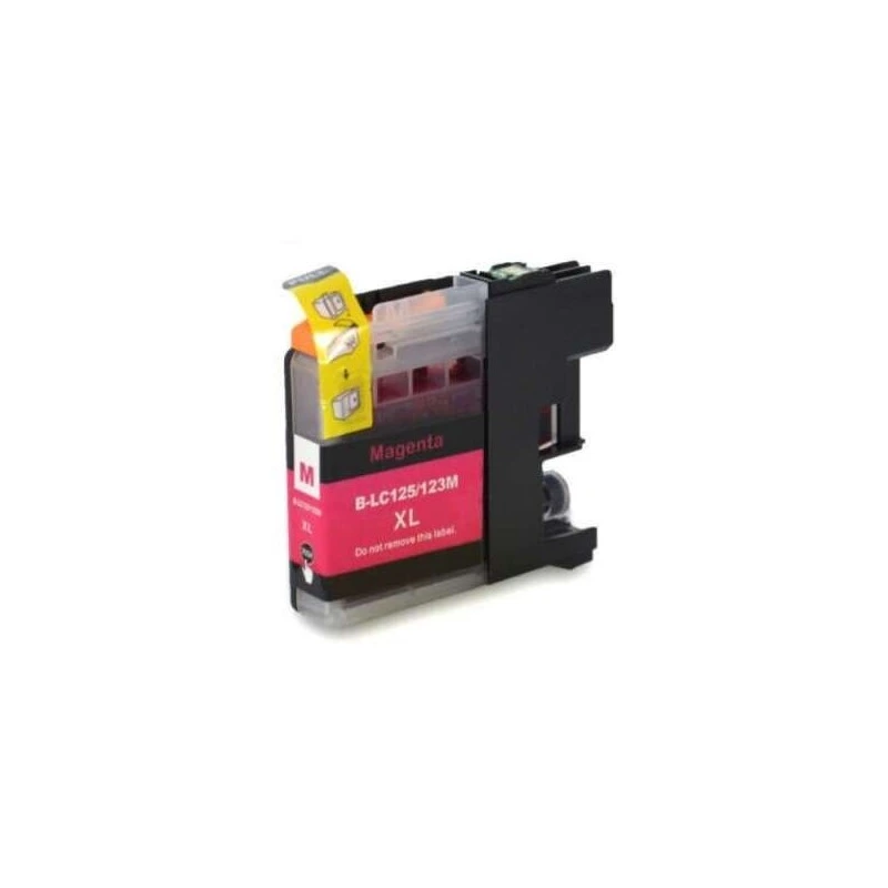 Brother LC125XL Magenta Cartouches d'Encre Génériques - Remplace LC125XLM