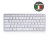 Clavier de voyage Ewent - Mode économie d'énergie - Bluetooth 3.0 - Disposition informatique QWERTY italien - Couleur argent