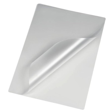 Hama Pack de 100 Laminas A4 para Plastificadora - 125 Micras - 21.6x30.3cm - Color Transparente