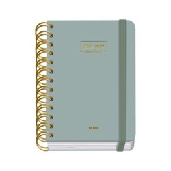 Dohe Premium Agenda Escolar 26/27 - Formato A6 - Dia Pagina - Papel Offset Ahuesado 80g - Cubierta de Carton Plastificado