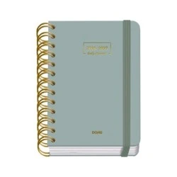 Dohe Premium Agenda Escolar 26/27 - Formato A6 - Dia Pagina - Papel Offset Ahuesado 80g - Cubierta de Carton Plastificado