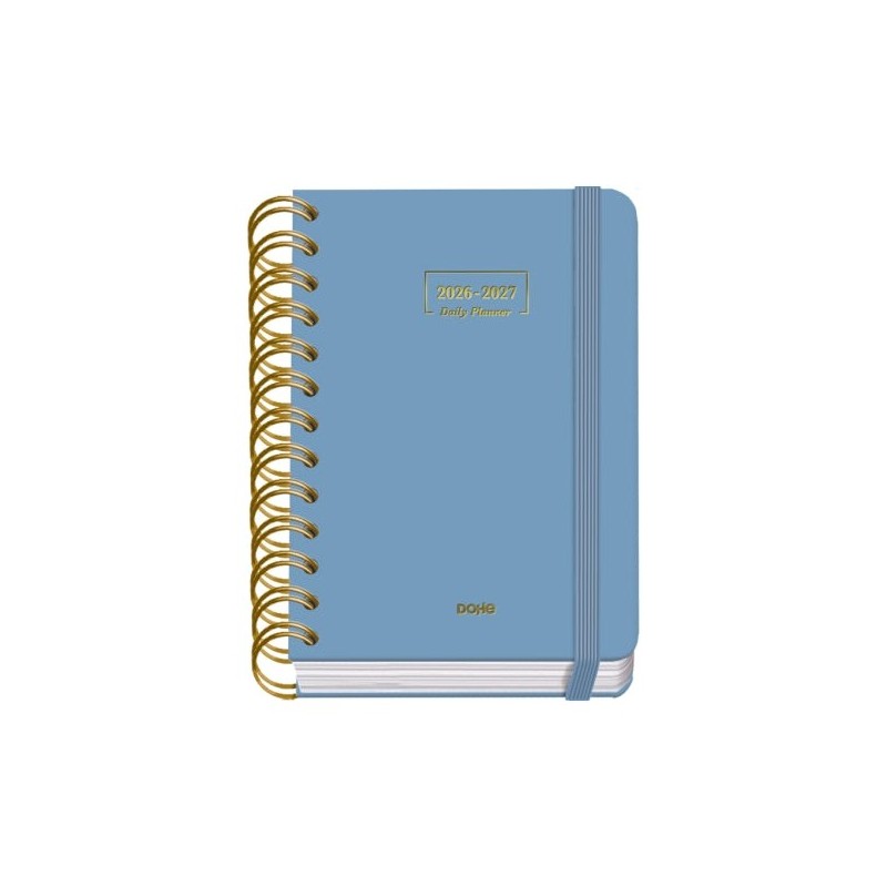 Agenda Escolar Dohe Premium 26/27 - Formato A6 - Diâmetro da página - Papel Offset desossado 80g - Capa de papelão laminado