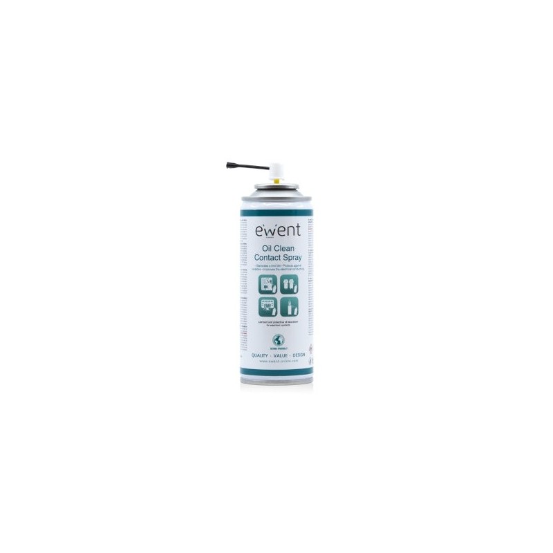 Spray nettoyant pour contact Ewent - 200 ml - À base d'huile - Couleur ambre clair