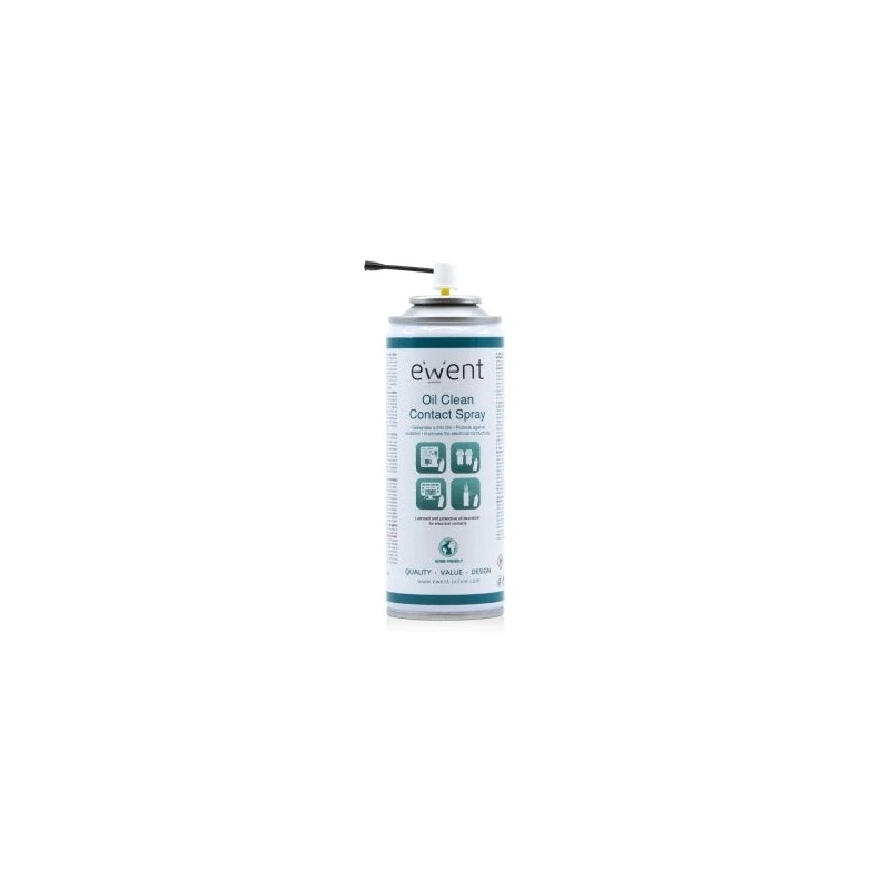 Spray nettoyant pour contact Ewent - 200 ml - À base d'huile - Couleur ambre clair