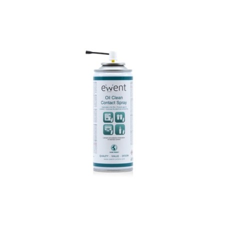 Spray de limpeza de contato Ewent - 200ml - à base de óleo - cor âmbar claro