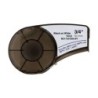 Brady M21-750-595-WT Fita de Etiquetas Genéricas de Vinilo - Texto Preto sobre fundo branco - Largura 19.1mm x 6.4 metros - 750