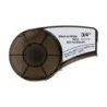 Brady M21-750-595-WT Ruban d'Étiquettes Génériques en Vinyle - Texte Noir sur Fond Blanc - Largeur 19.1mm x 6.4 mètres - 750