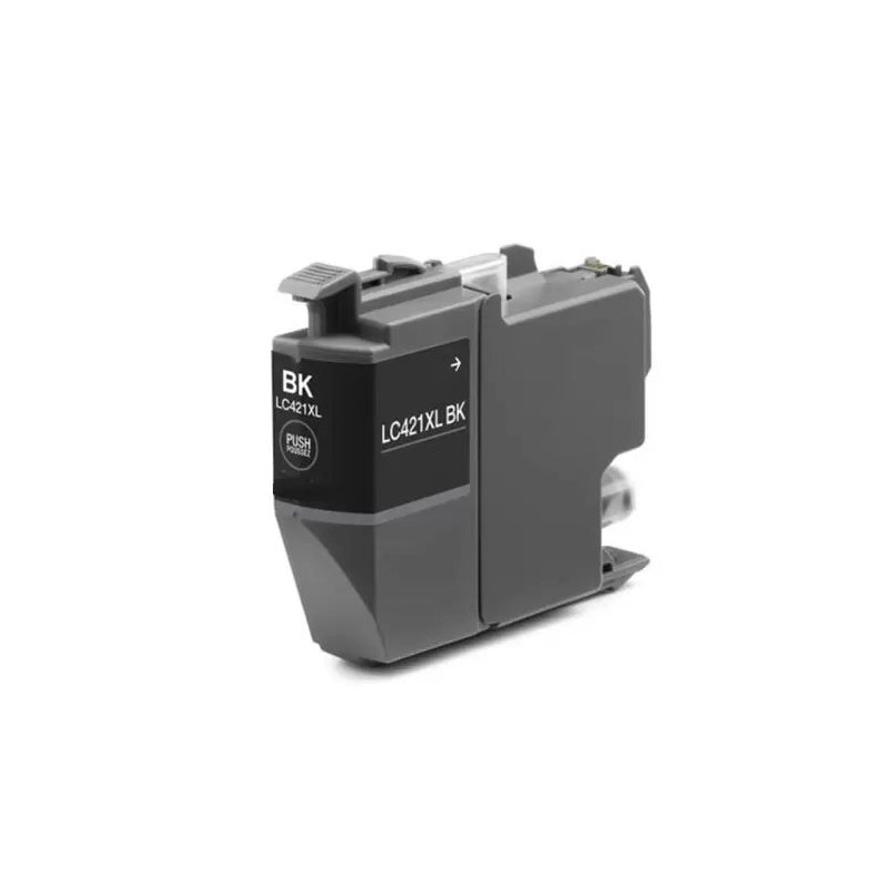 Brother LC421XL Negro Cartucho de Tinta Generico - Reemplaza LC421XLBK