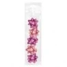 Dohe Chic Pack de 5 Noeuds Cadeaux - Forme Étoile - Taille 5,6 cm - Couleur Rose