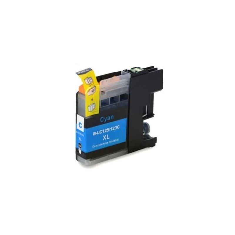 Brother LC123XL/LC121XL Cyan Compatible Ink Cartridge - Replaces LC123C/LC121C